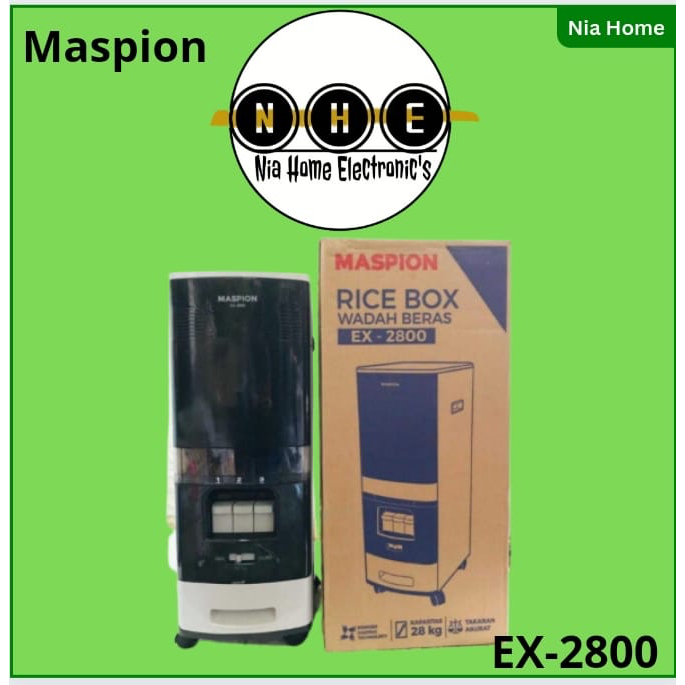 Maspion Rice Box Tempat Beras 28Kg EX2800 EX-2800 EX 2800