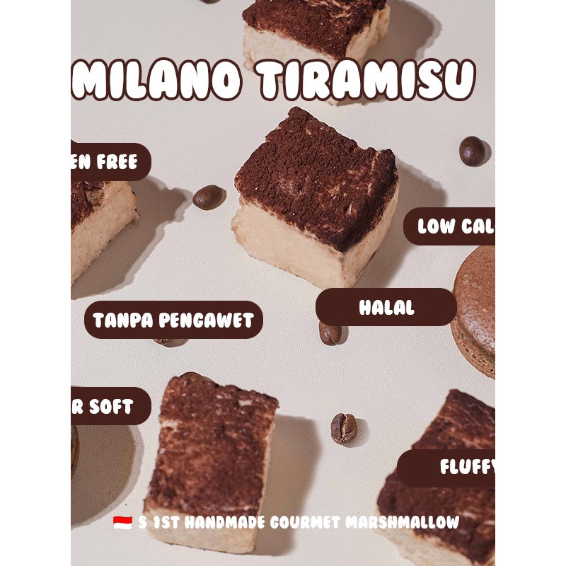 

Milano Tiramisu Mallow Magic Marshmallows - 8 Chunky Pcs