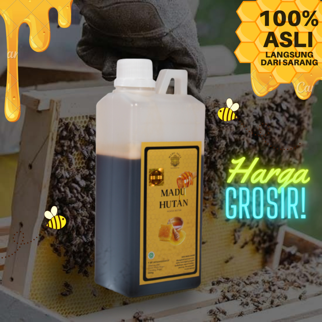 

Madu Asli Raw Honey HARGA GROSIR - Madu Mentah 100% ASLI langsung dari sarang