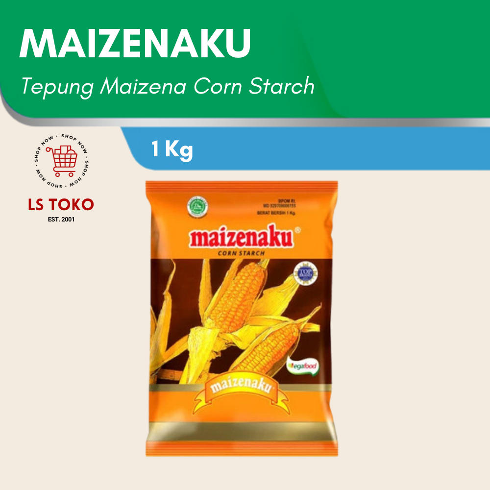 

Tepung jagung maizena maizenaku 1kg