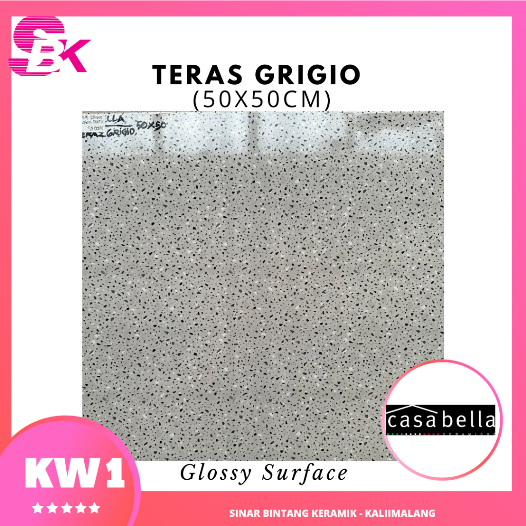 Keramik Lantai 50x50 Teras Grigio