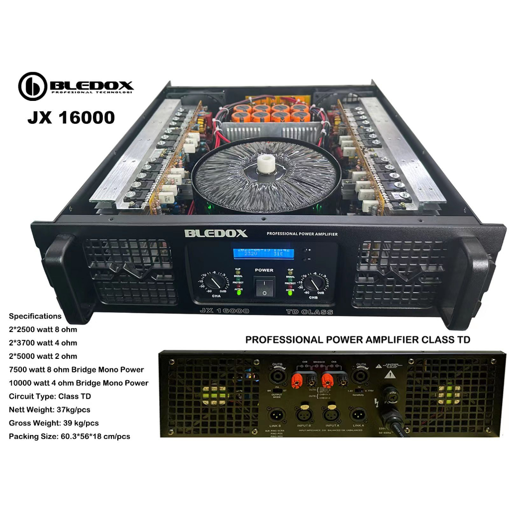 Amplifier BADAK JX 16000 CLASS TD