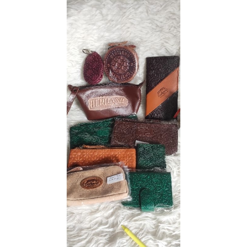 DOMPET, POUCH, DAN PRINTILAN BERLIANO KULIT SAPI ORIGINAL