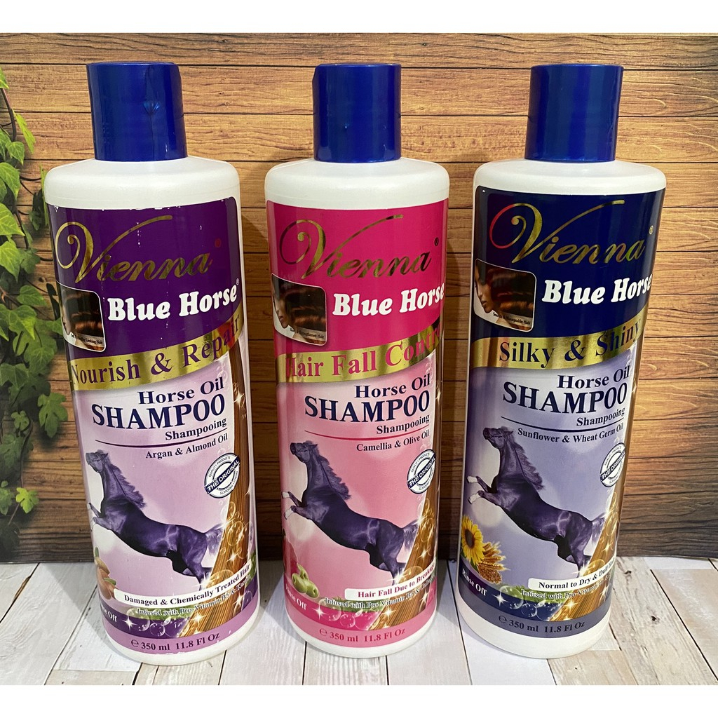 Vienna Blue Horse Shampoo / Shampo Vienna - 350ml