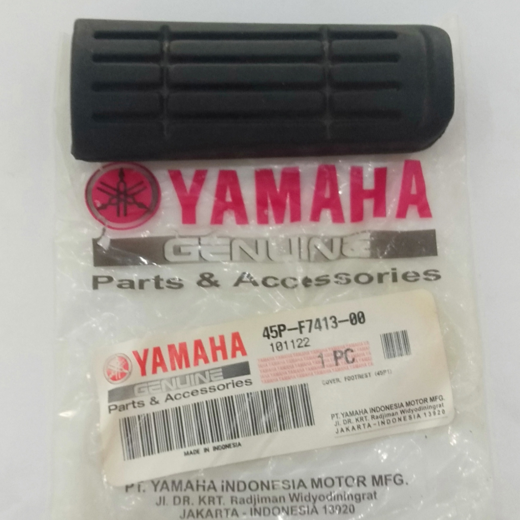 COVER FOOTREST / KARET FOOTSTEP PIJAKAN KAKI DEPAN KANAN KIRI - BYSON ( 45P-F7413-00 )