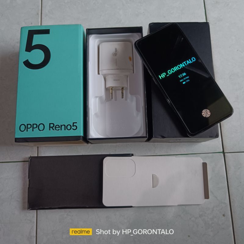 Oppo Reno 5 4G ram 8/128GB_Bekas Second_Normal.