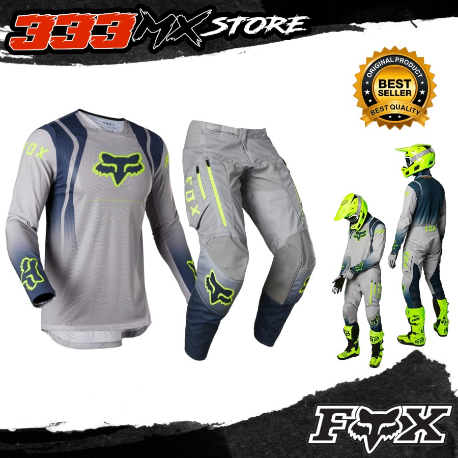 Jerset FOX Legion Air Kovent Steel Grey FOX Jersey Legion Original FOX