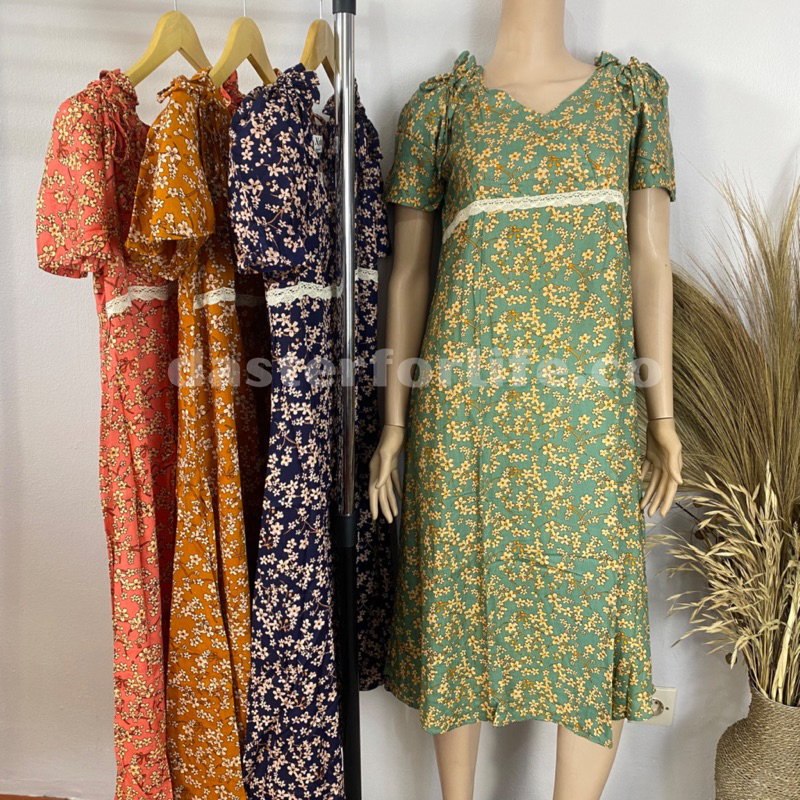 Daster Clok Serut Nafra by Qonita Batik || DASTERFORLIFE