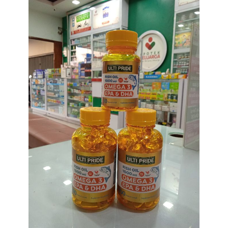 ULTIPRIDE FISH OIL OMEGA3 EPA & DHA 1000 MG