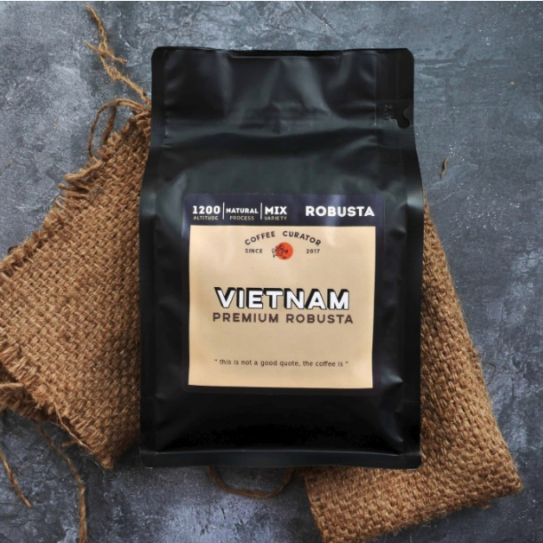

Kopi Vietnam Robusta Specialty Premium 1kg - FULL ROBUSTA - Dark Roast