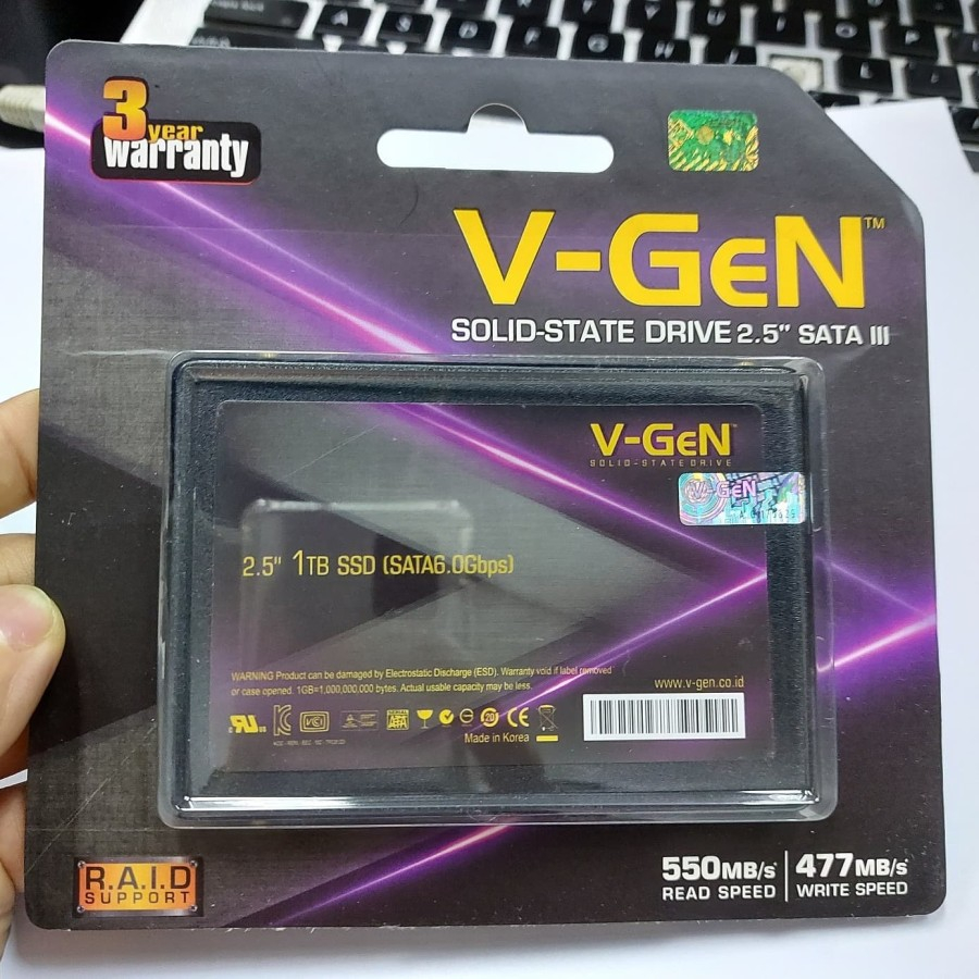 SSD V-gen Vgen 1TB SATA resmi