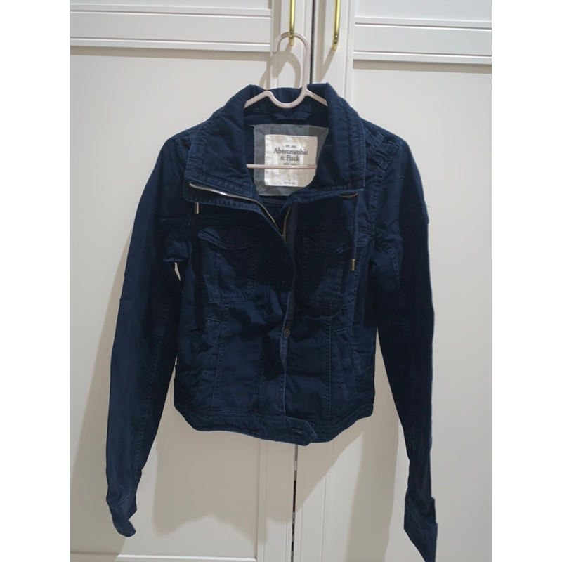 Preloved Abercrombie & Fitch - Navy Denim Jeans Jacket