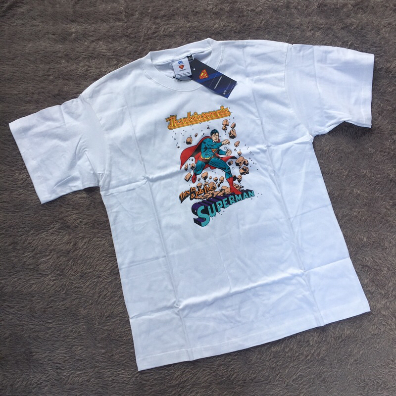 Monggo kaos thanksinsomnia x superman originalll reesssmiii