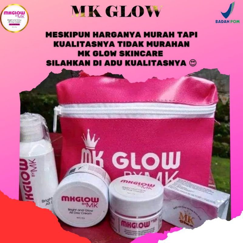 MK GLOW skincare