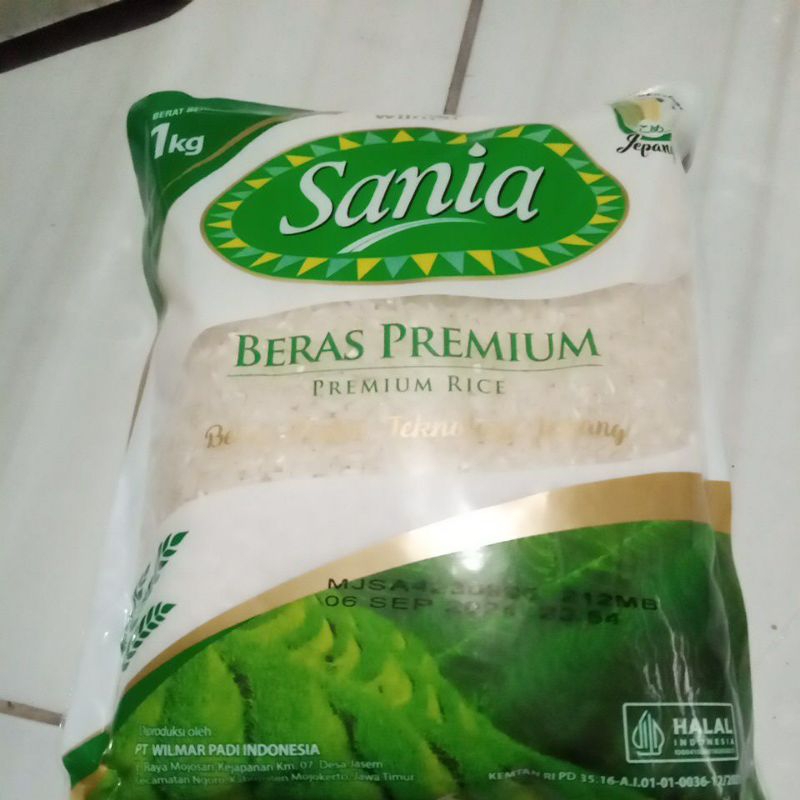 

beras Sania 1kg