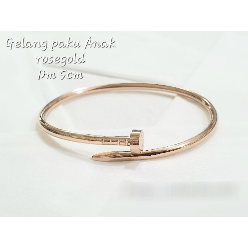 Gelang paku dm 5cm dan 5.5cm Elastis/lentur