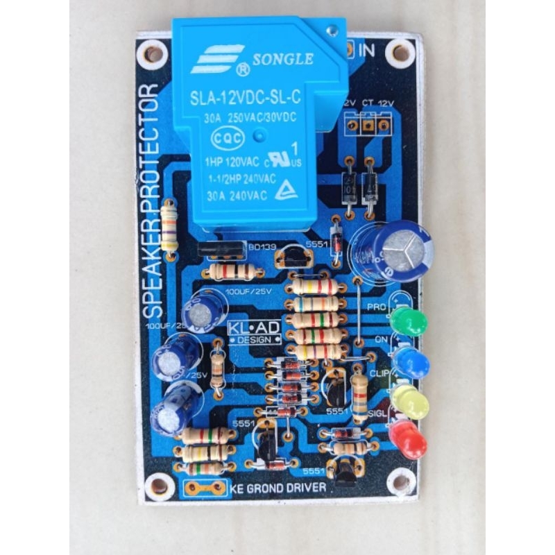 protector speaker mono12V-ct30amper