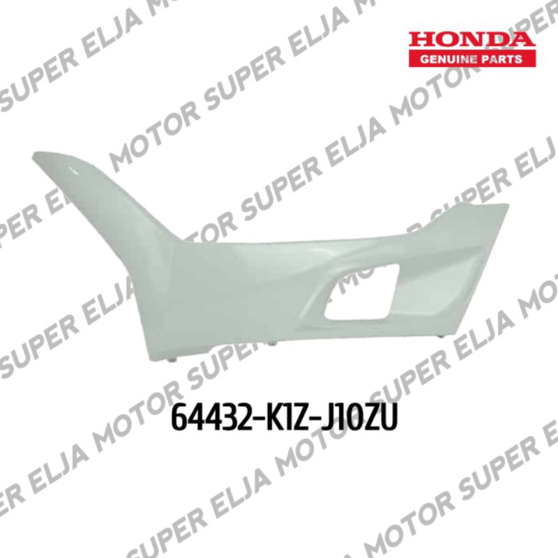 ORIGINAL Cover Floor Side Kiri Putih HONDA PCX160 K1Z atau Cover dek bawah samping kiri