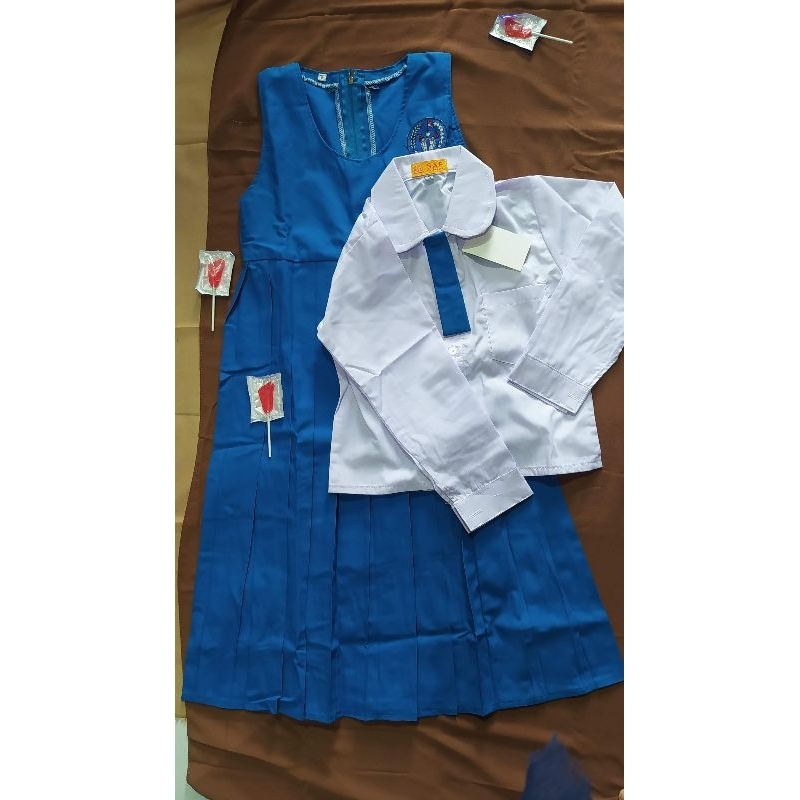 Seragam TK Nasional seragam biru putih panjang seragam sekolah seragam TK paket lengkap