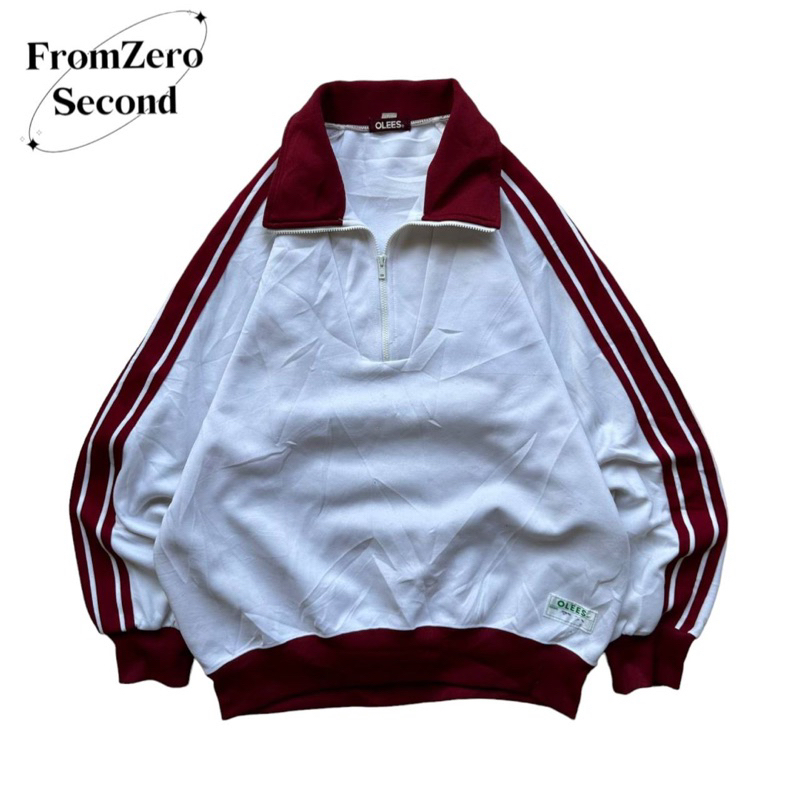 Windbreaker Tractop Olees Jacket Colorblock Vintage Unisex