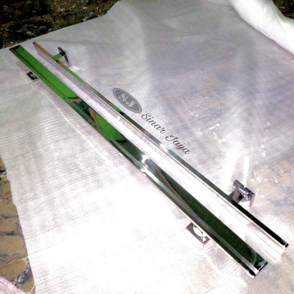 gagang pintu minimalis panjang 80cm 100cm slim minimalis