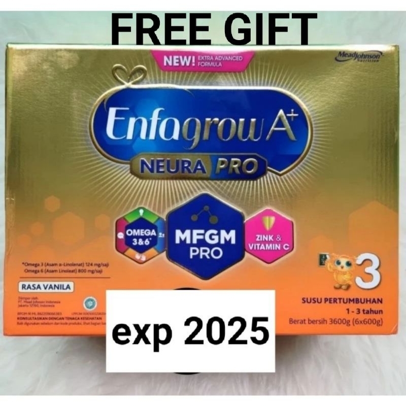 enfagrow 3 vanila 3600gr