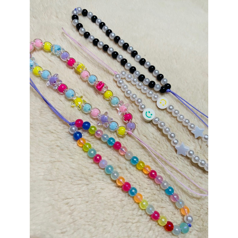 gantungan strap case hp starp manik” gantungan hp manik