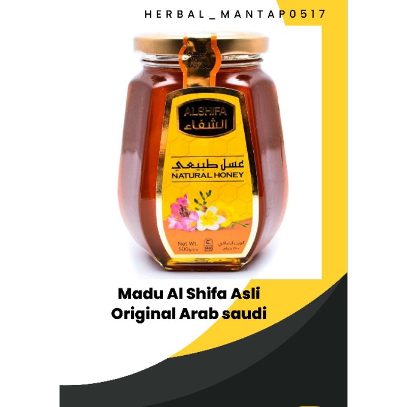 

Madu al shifa 500 gram I madu murni I asli original arab saudi
