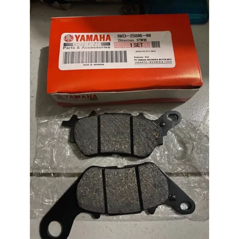 Dispad Kampas Rem Belakang Yamaha R25 R 25