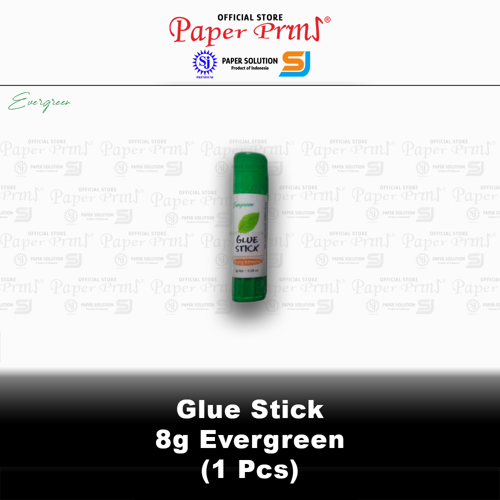 

Lem Kertas Glue Stick Kecil 8g Evergreen