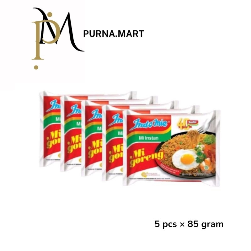 

Indomie Goreng 85gr × 5 pcs