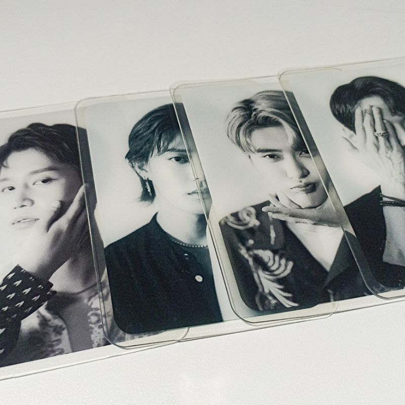 NCT 127 JAEHYUN DOYOUNG YUTA TAEIL DICON MAGAZINE SUMMER 2019 CLEAR/PVC PHOTOCARD