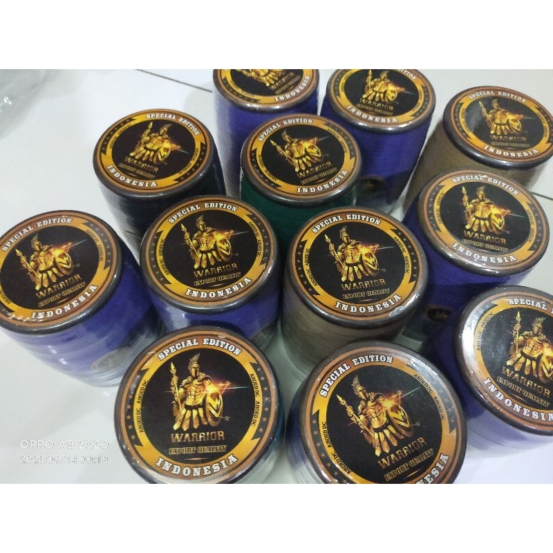 senar gelasan warior 6000 yard by Ahoed DC (matot putih)