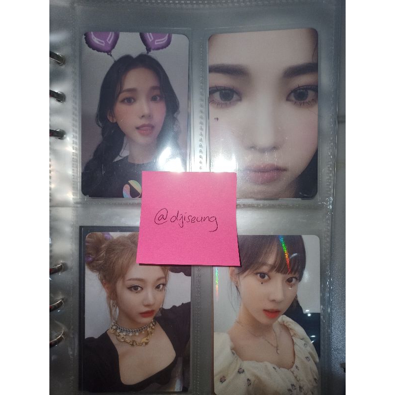 Photocard Aespa Ningning Cepol Karina Zoom Karina Headband Hairband Photocard Winter