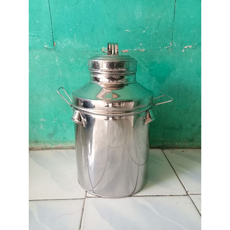 Dandang Bajigur/dandang jahe merah/tong sekoteng/dandang bajigur kecil ukuran 24/26