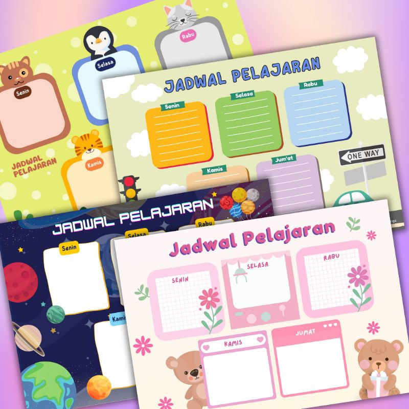 

Jadwal Pelajaran Sekolah Weekly Planner Mini Poster Mapel Siswa Jadwal Aestetik Estetik 5 Hari Kerja A5 Timetable Poster Jadwal Edukasi Board Kertas Lembar Belajar Perlengkapan Belajar Anak Gambar Lucu Harian Agenda Schedule Board Poster Dinding Piket