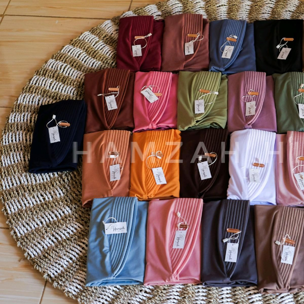 Jilbab Instan Bergo jersy Paket Usaha 10 pcs