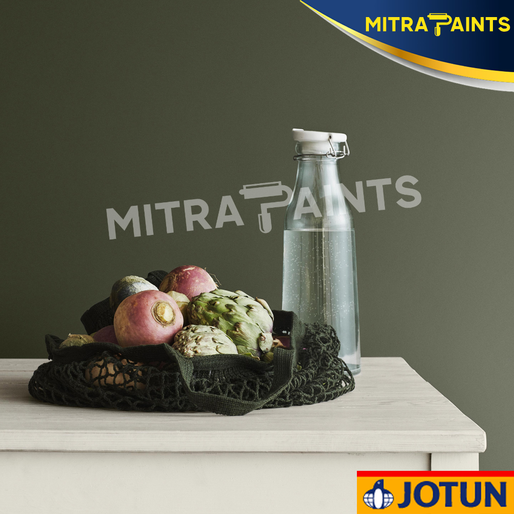 CAT TEMBOK JOTUN INTERIOR EKSTERIOR ORGANIC GREEN 8494 / HIJAU TORRENT