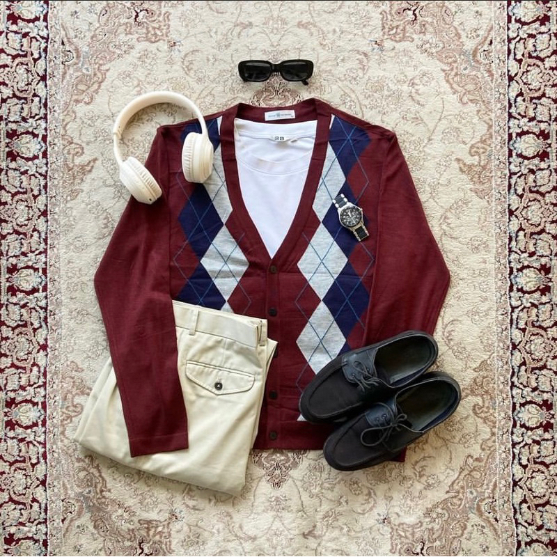 mine homme cardigan