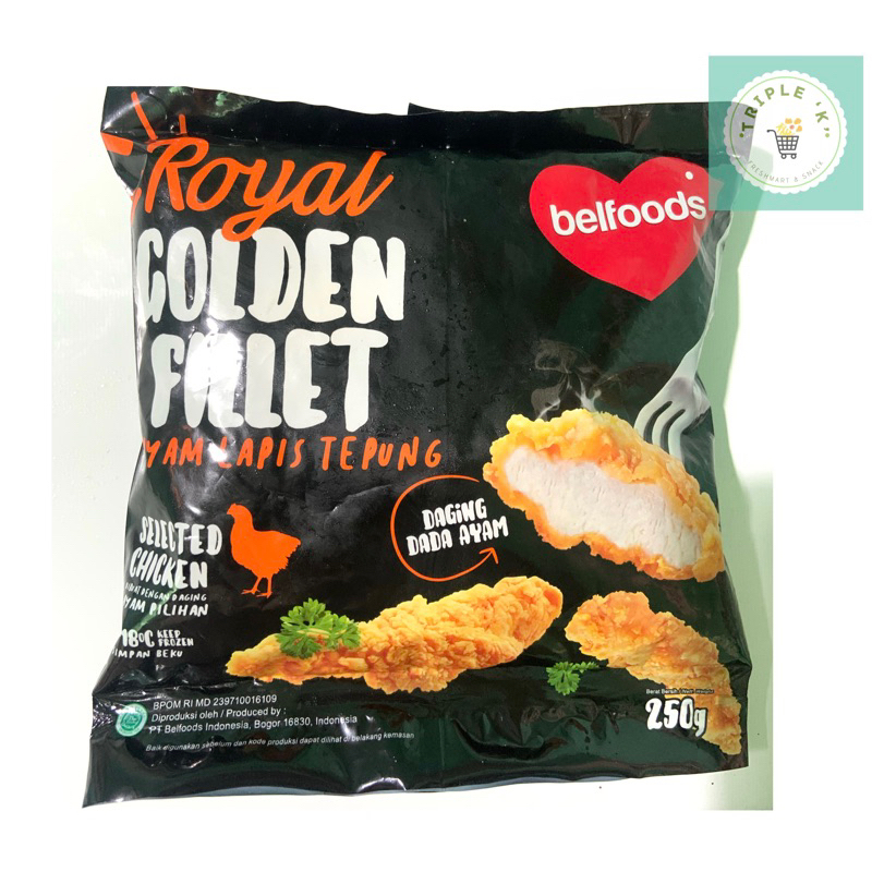 

BELFOODS ROYAL GOLDEN FILLET 250GR