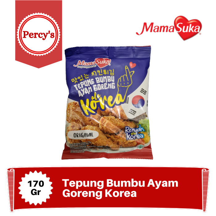 

MamaSuka - Tepung Bumbu Ayam Goreng Korea original 170 Gr