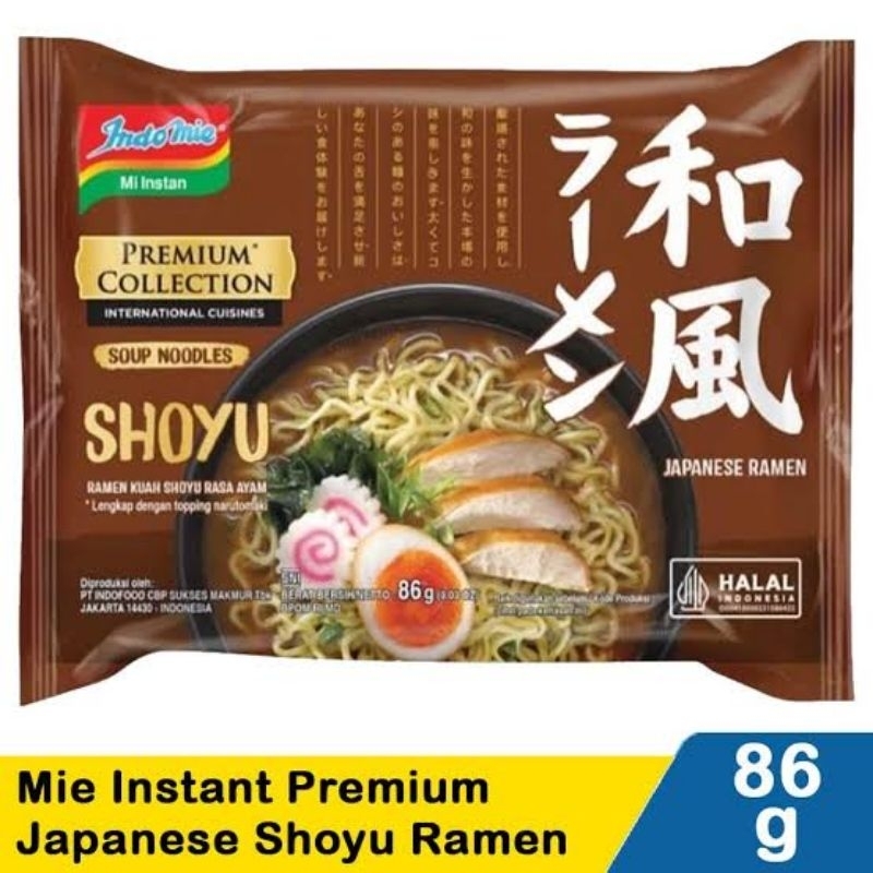 

mie instant premium japanese shoyu ramen / torimiso / takoyaki 86g