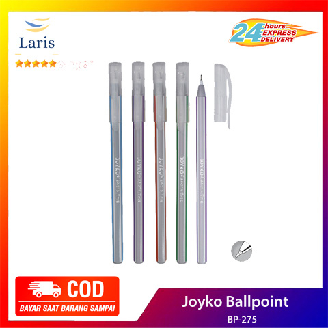 

Ballpoint / Pulpen Joyko Pen BP-275 Tris 0.7 - Black