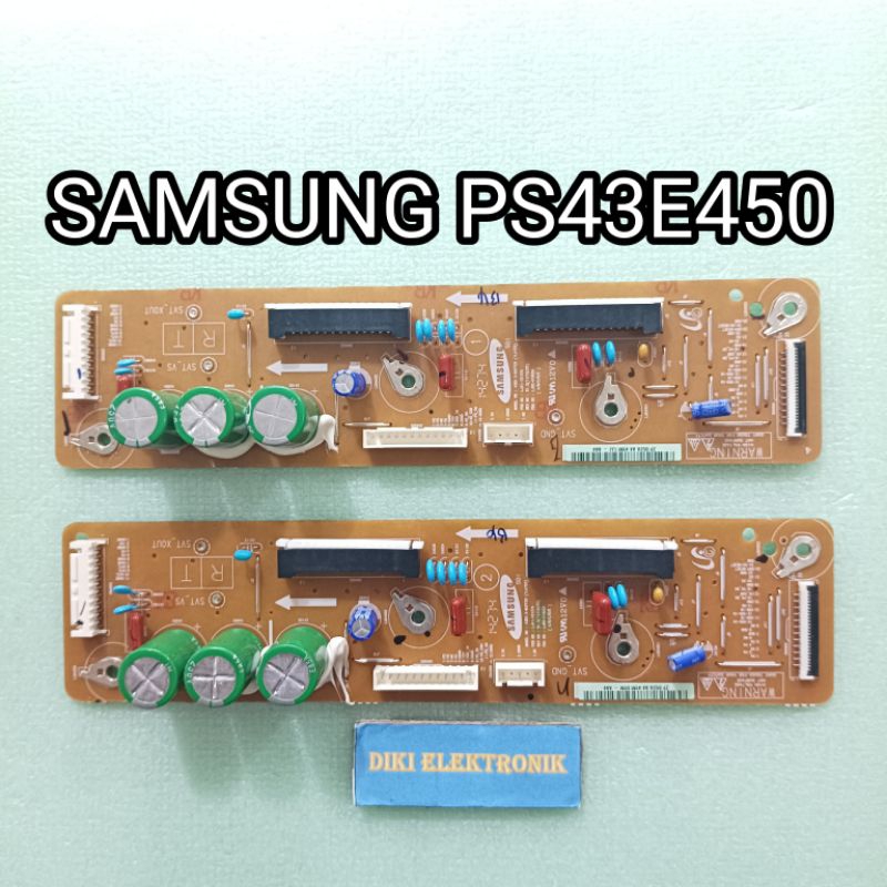 MESIN TV PLASMA SAMSUNG Z-SUS PS43E450 Z-SUS Z-MAIN Z-SUSTAIN