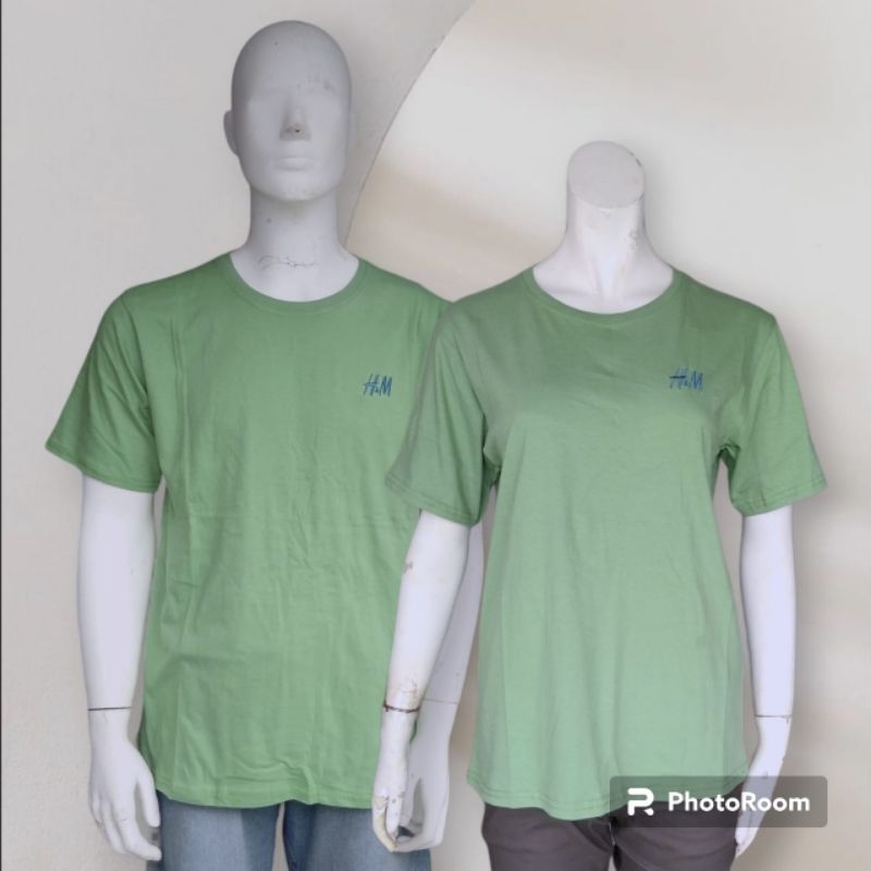 KAOS H&M UNISEX COWO CEWE