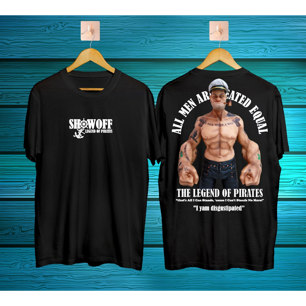 "baju kaos pria / baju kaos otot / baju kaos kartun popaye / baju kaos terbaru / t-shirt pria / baju