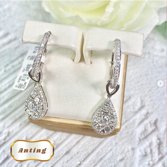 Elco Jewellery - Anting Berlian Eropa F Vvs | ABRT-00186SH Berkualitas dan Bergaransi