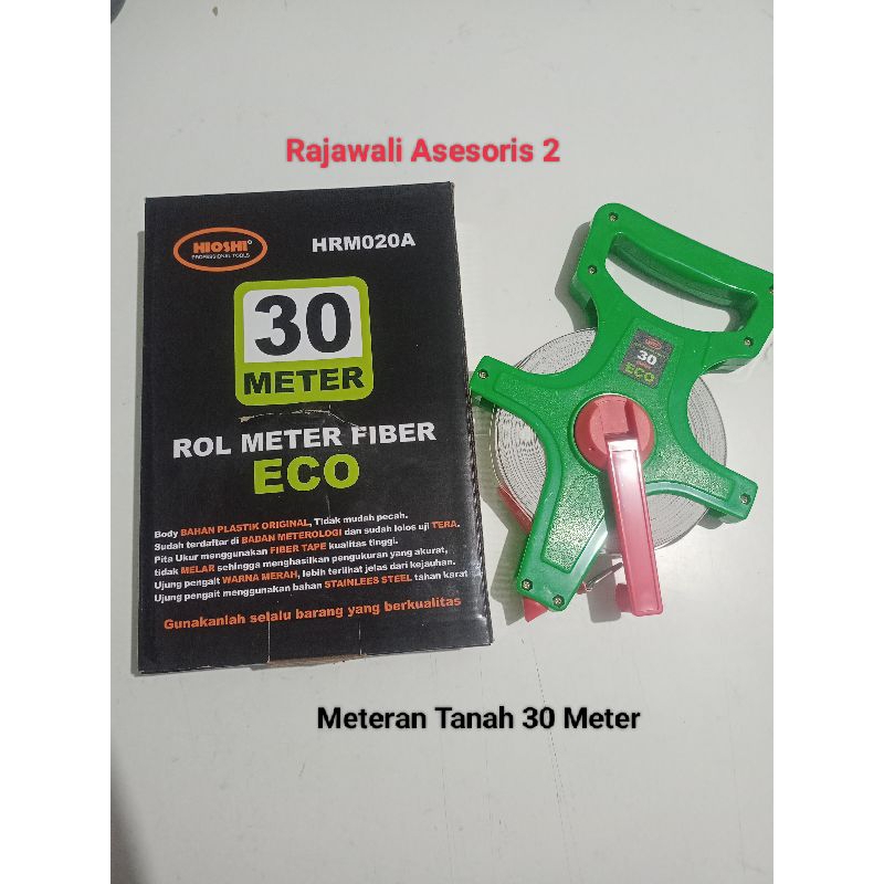 Meteran Tancap Tanah 30 Meter / Meteran Roll