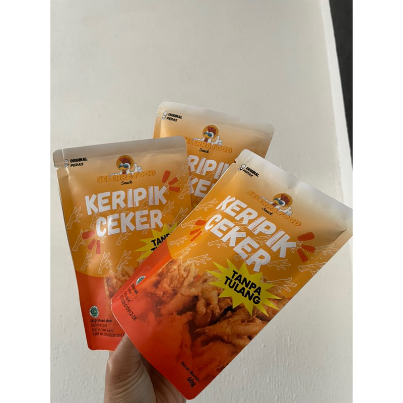 

Keripik Ceker Tanpa Tulang