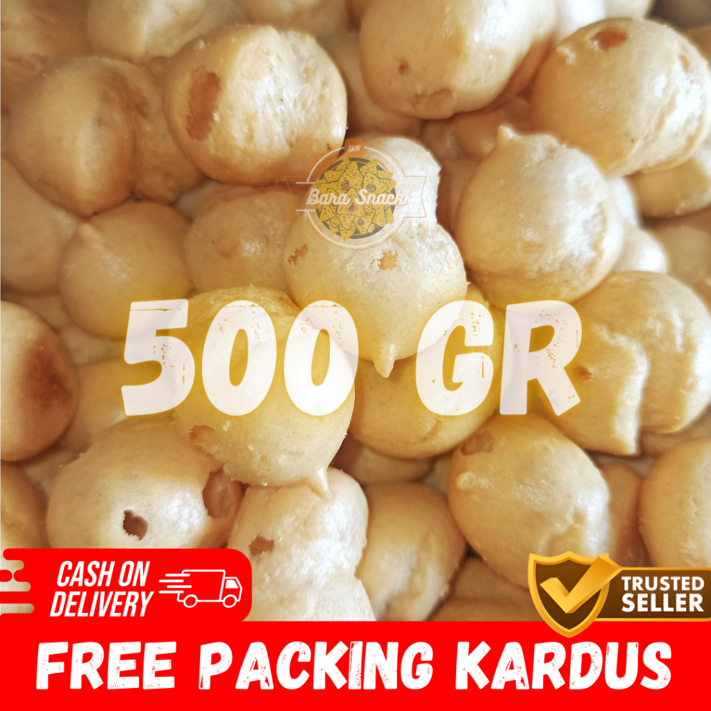 

[ 500gr ] Sus Kering / Soes Kering Keju Sari Roso Premium / Camilan Snack Kiloan Murah